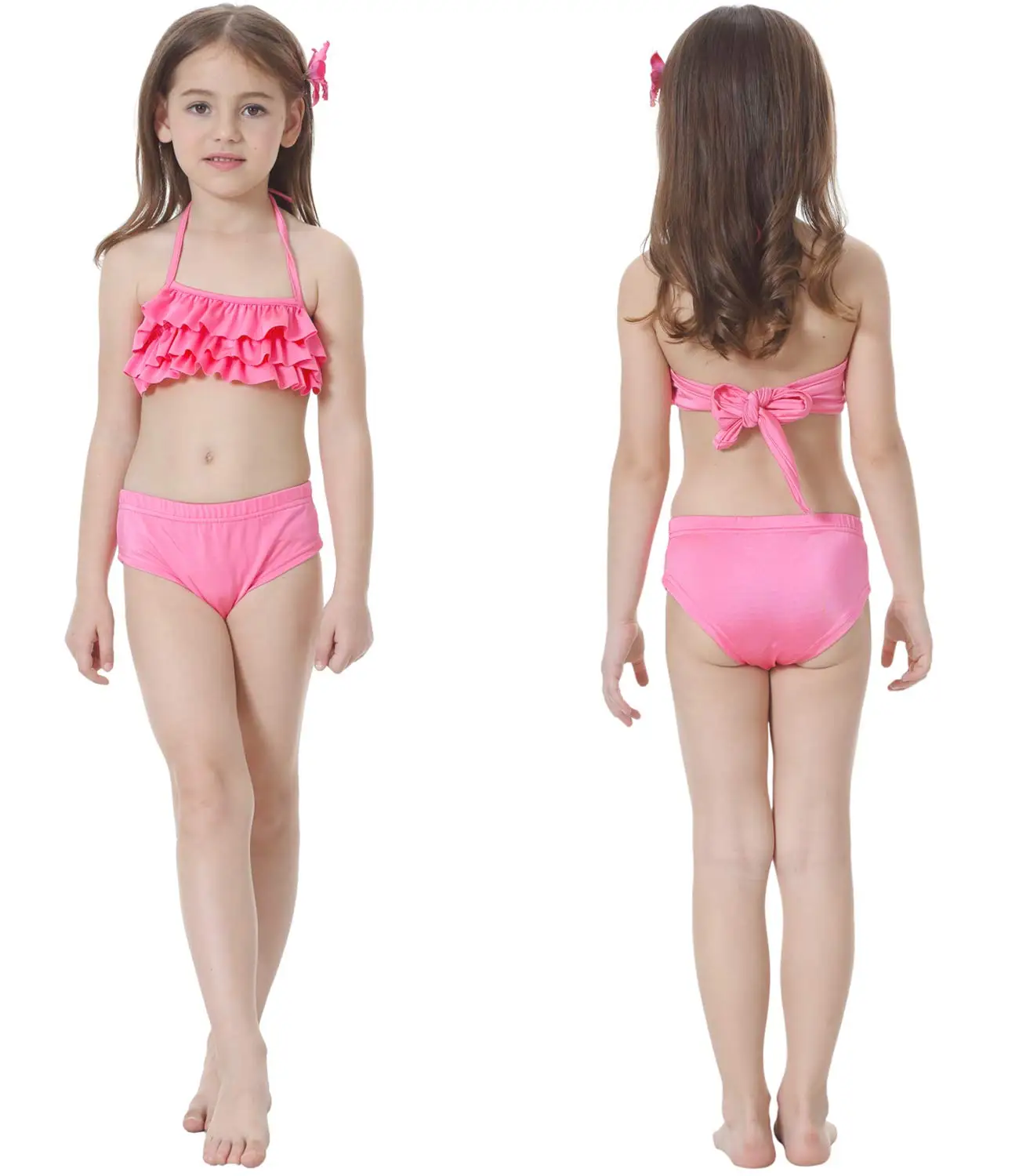 Girls Swimsuits Mermaid for Swimming Mermaid Costume Bikini Set for Big Girls Birthday Gift 3-12 Years