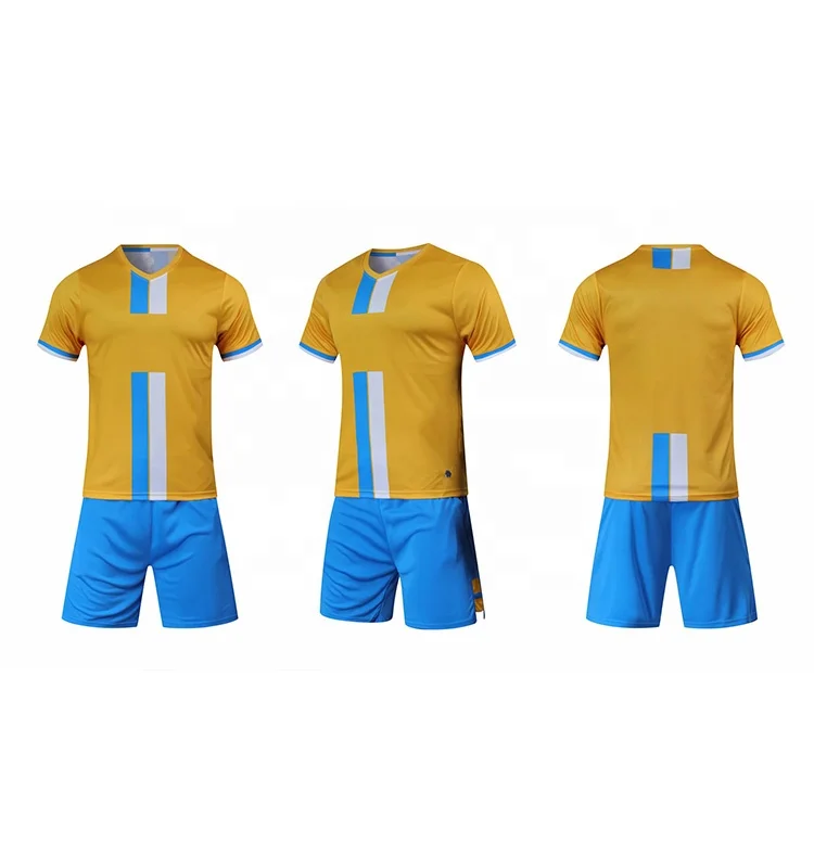 High Quality Plain Wholesale Customized Football Uniform Training Jersey