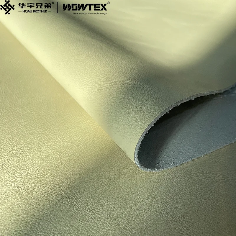 China sofa leatherette fabric roll furniture material upholstery PU faux synthetic rexine soft touch organic leather