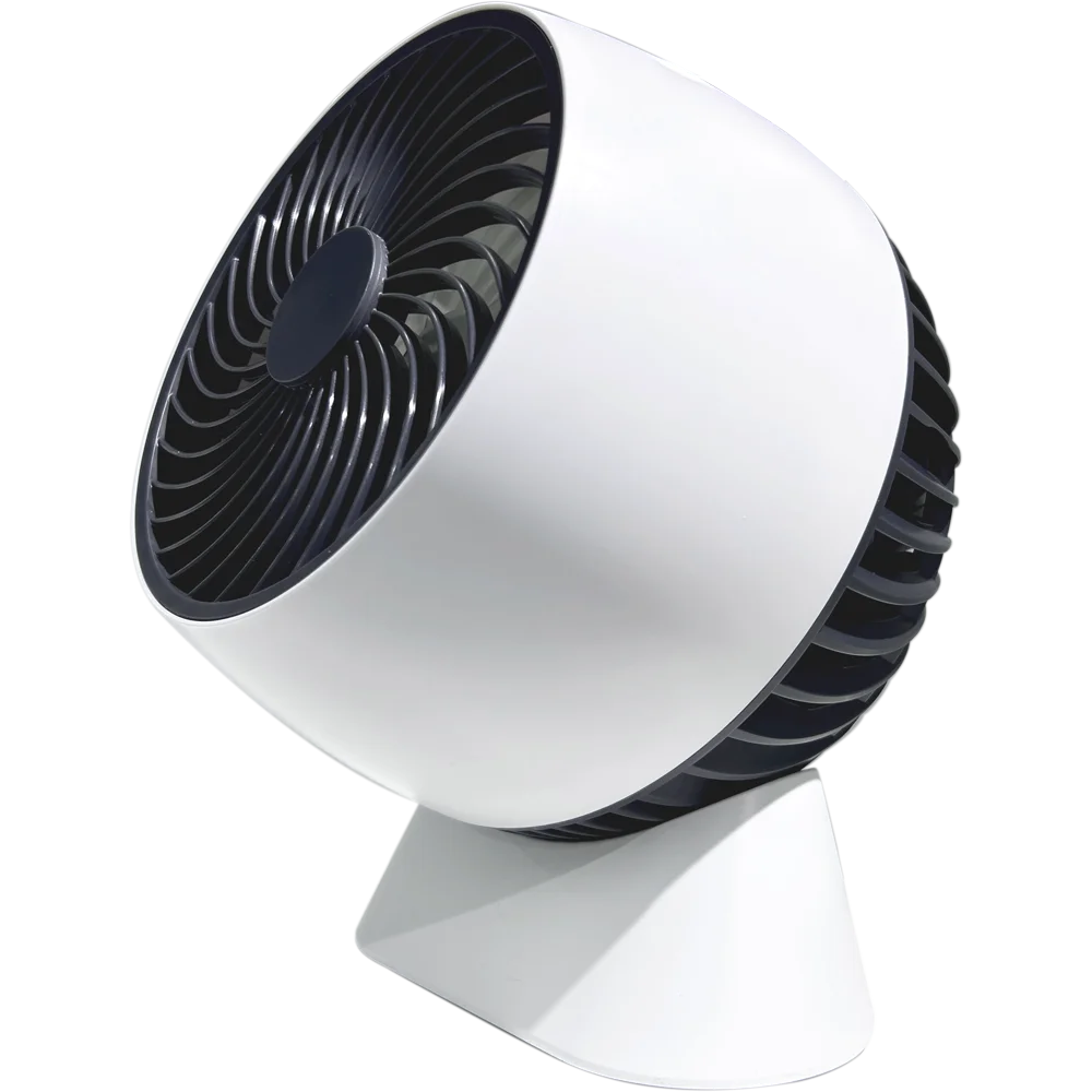 Rechargeable Outdoor Camping Table Fan Personal Type-C USB Oscillation Fan with Carry Handle