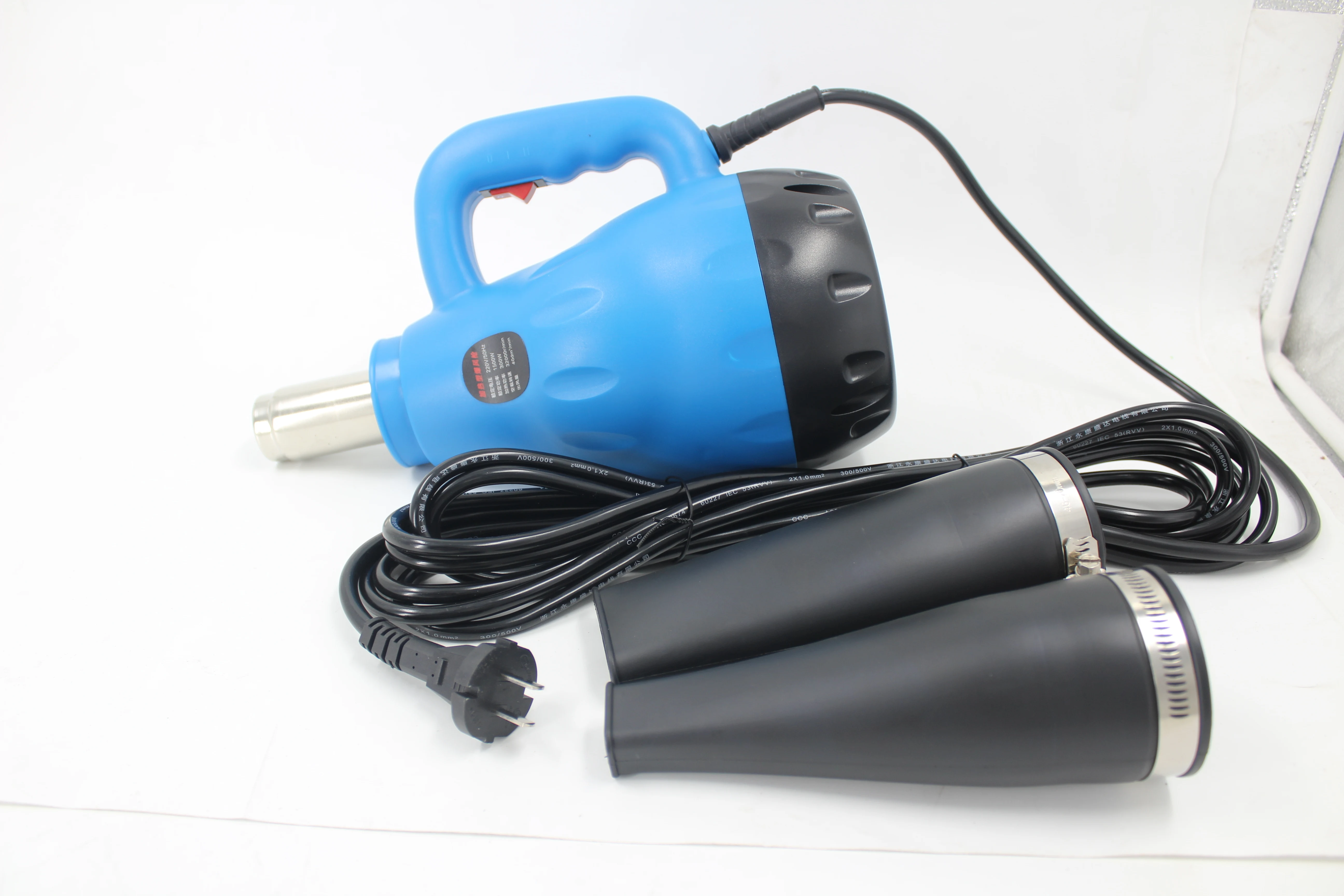 Multifunction Heating Dry Machine Storm Gun Powerful Water Blow Snow Electric Blower Hot Air Gun Heated Tempest Gun for Car Wash