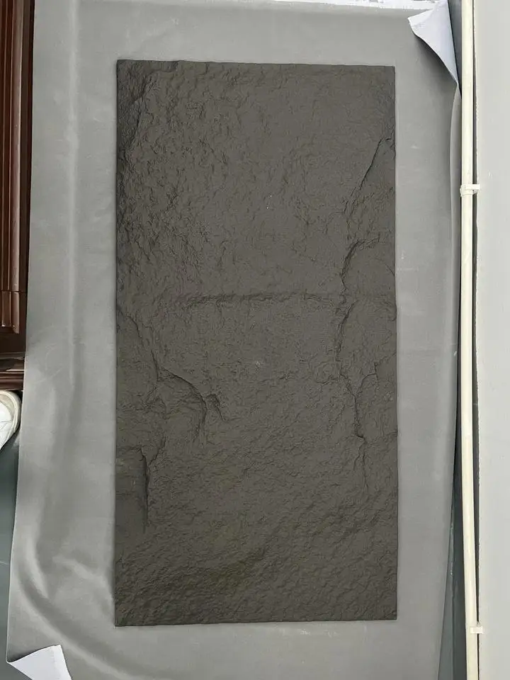 wholesale price lightweight pu stone artificial stone decorative panels mushroom stone