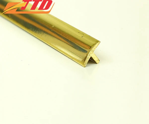 Brass Extrusion Brass Floor Tile Trim Continuous Innovation- Give Me A Chance, I Will Make You Satisfied: Thuan Thanh Dat Brass