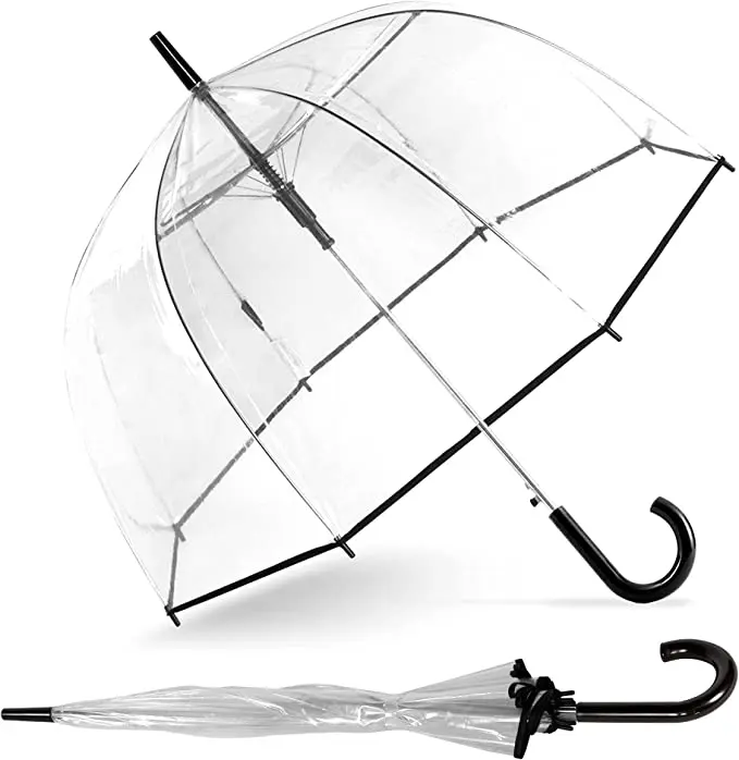 Outdoor Portable Cheap Price Apollo Transparent Umbrella For Rain Waterproof Apollo Umbrella