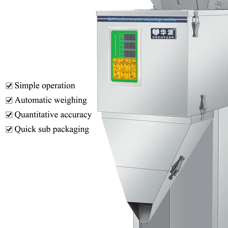 Trending Products Electric Granule Capsule Sachet Spice granule Powder Weighing Semi Auto Filling Machine Powder