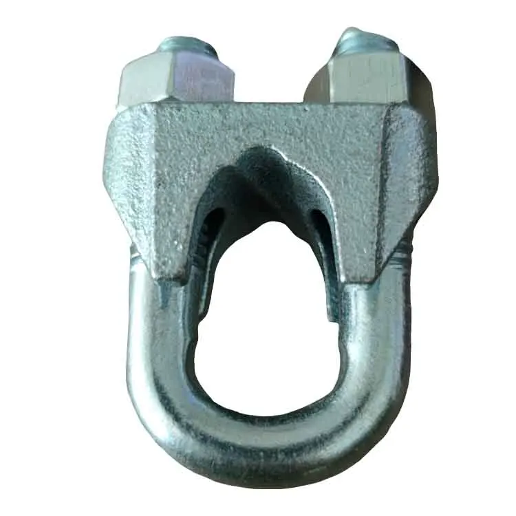 Hot Sale 304 316 Stainless Steel Wire Rope Cable Clip Clamp 3/8 inch US type Malleable Type Wire Rope Clip Fitting