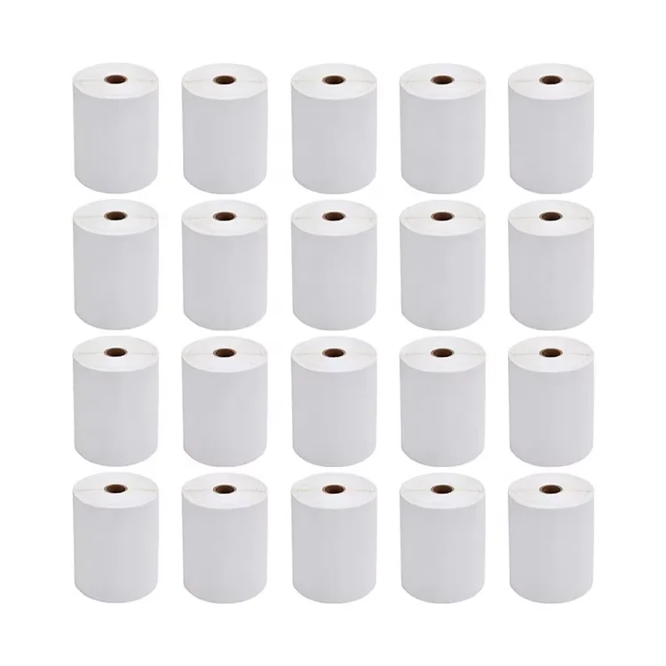 Recyclable A7 High Quality Self-adhesive Compatible 102*74mm Direct Thermal Shipping Labels Eco-friendly