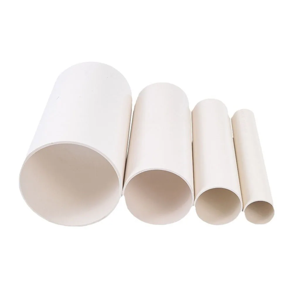 Manufacturer Pipe White Plastic Diameter Pvc Pipe For Water Supply Environmental Protection Material