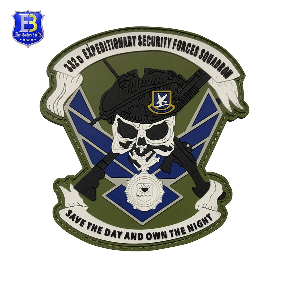 Тактический стиль ПВХ Мягкая Этикетка модная одежда Резиновый патч с пользовательским логотипом для персонализированного стиля