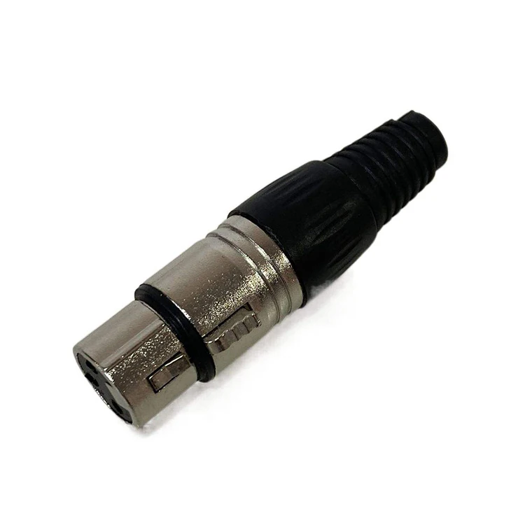 Female Xlr Plug Male 3 Pin Socket Panel Mount Stereo Jack Connector Xlr 3pin Panel Xlr Connector Microphone Jack Connector