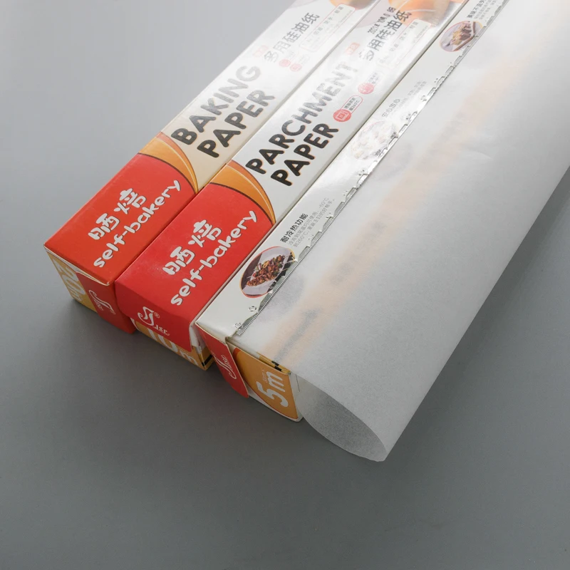 Top quality baking paper roll manufacturer nonstick parchment baking paper roll