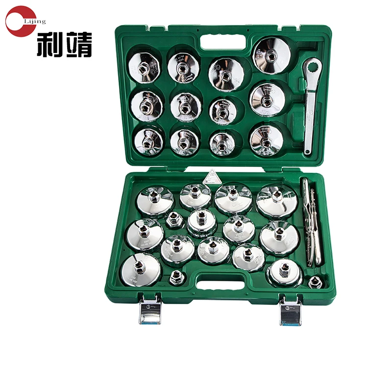 Oil Filter Removal Tools Filter Socket Wrench 19-piece Set Of Oil Filter Removal Tools For Car Repair