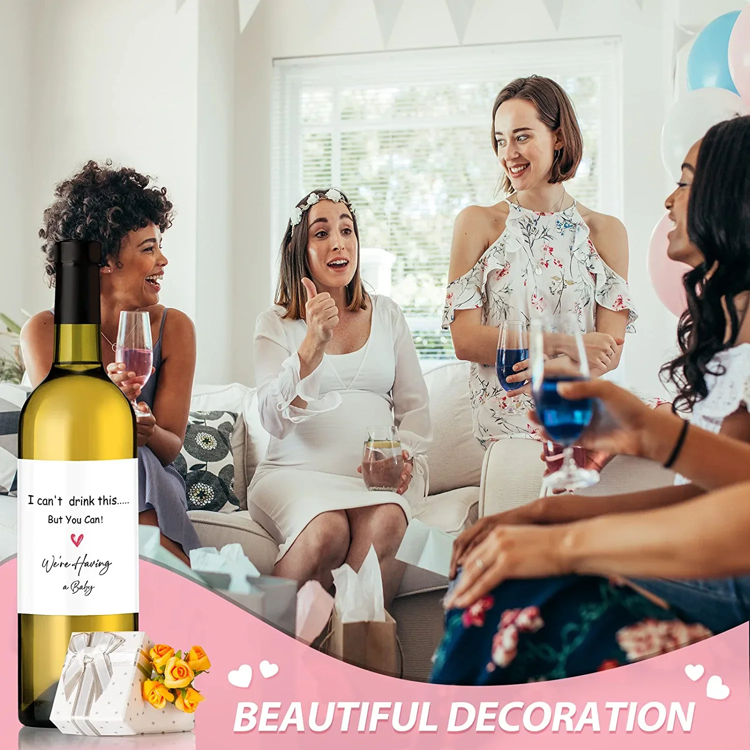 High Quality Custom Self Adhesive Vinyl Beer/Wine Bottle Stickers Labels, Custom Food Container Labels Printing