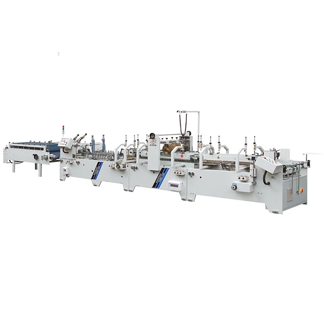 [JT-800GS] Factory Price Popular 4 6 corner Automatic High Speed Carton Folder Gluer