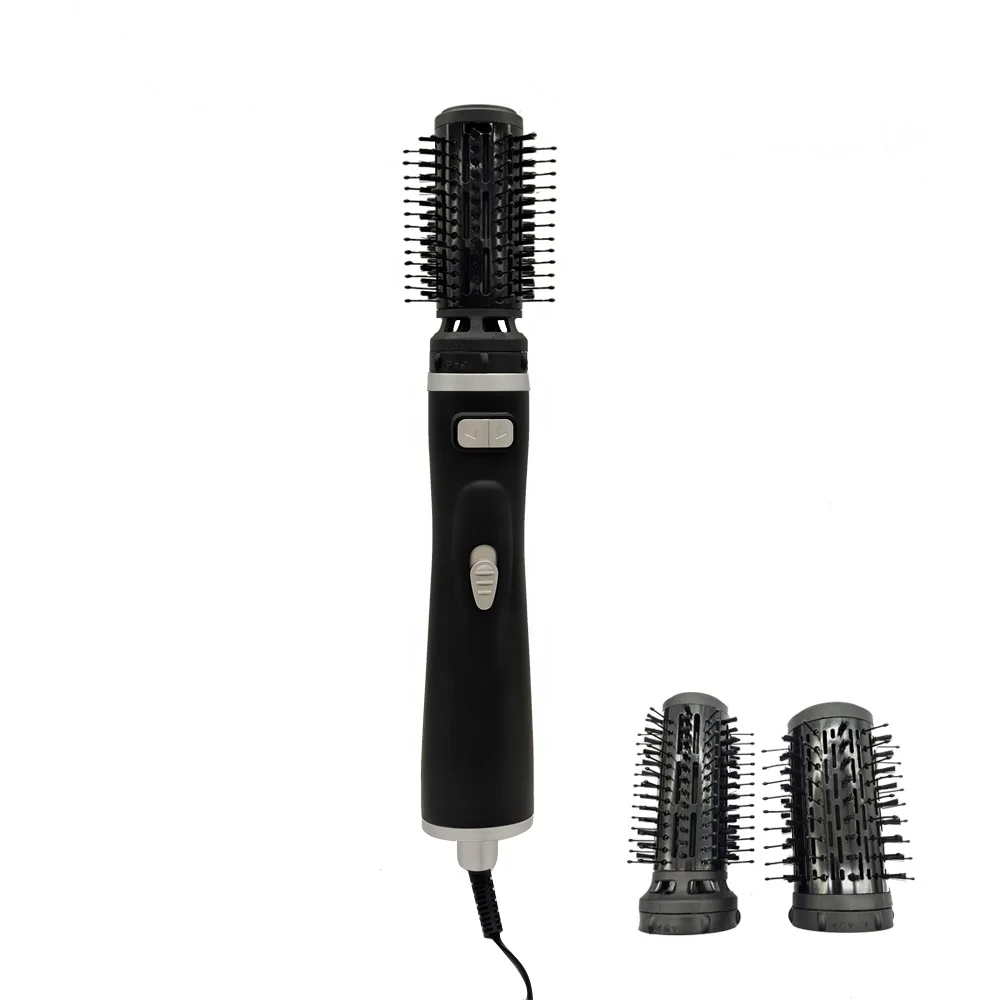 Electric 2 in 1 Curling combs Curling brush Hot Air Brush Professional Hot Air Hair Dryer Round hairbrush Hair Straightener