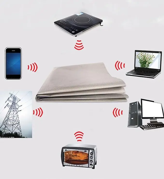 Faraday Shielding materials RFID Blocking Cloth Faraday Cage Conductive Material For DIY Faraday Bags 1.1meter wide