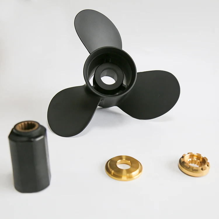 Aluminum Marine Boat Propeller for Yamaha Outboard Engine 50-130HP with Hub Kits 3 Blades 15 Tooth Spline