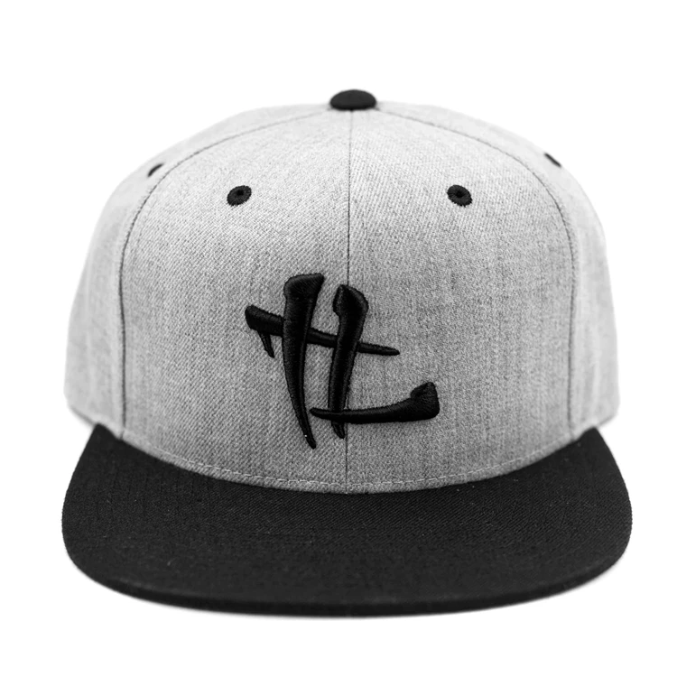 Custom 100% Acrylic Snapback Hats Mens Snapback Cap with Embroidery Logo