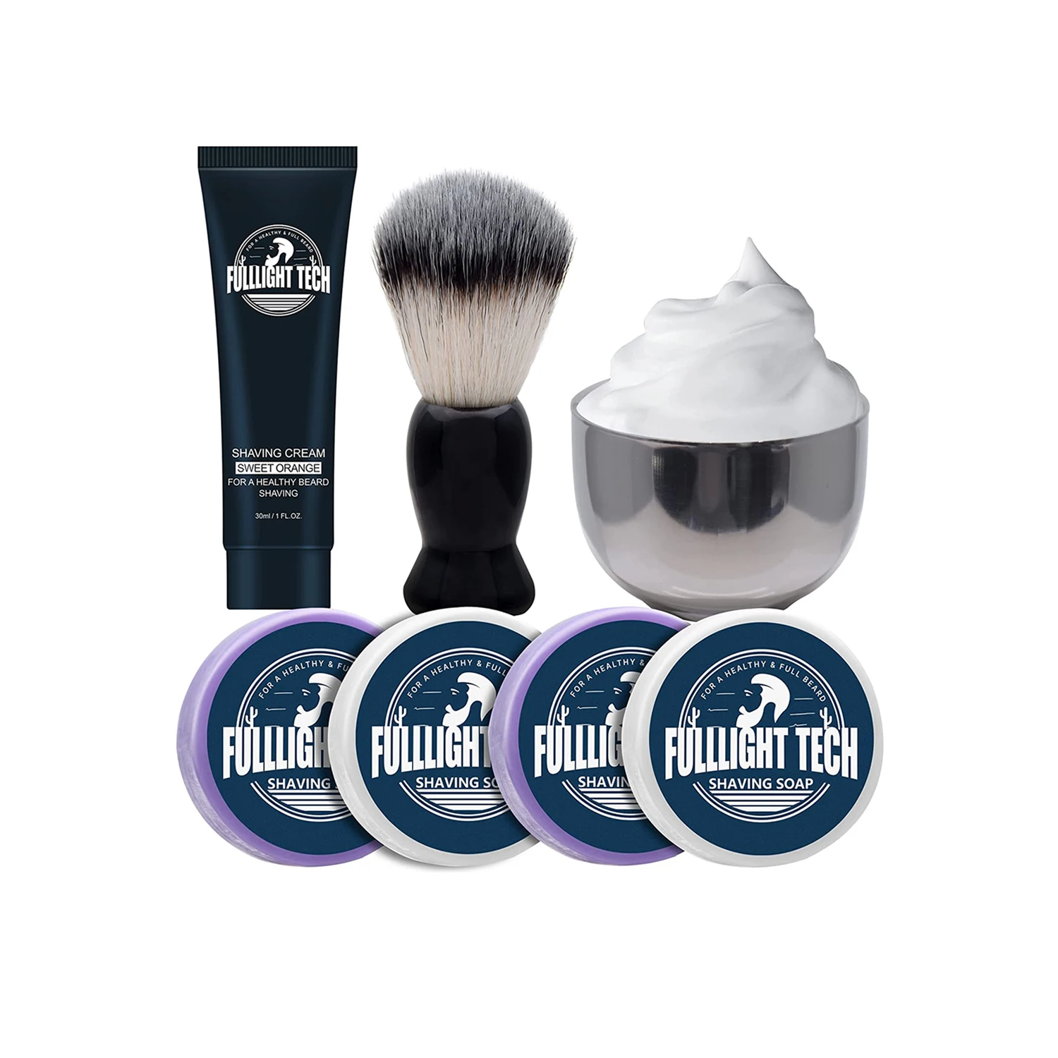 Оптовая продажа, индивидуальное натуральное мыло для бороды, наборы для бритья, мужское увлажняющее органическое мыло для бритья бороды (1600655551869)