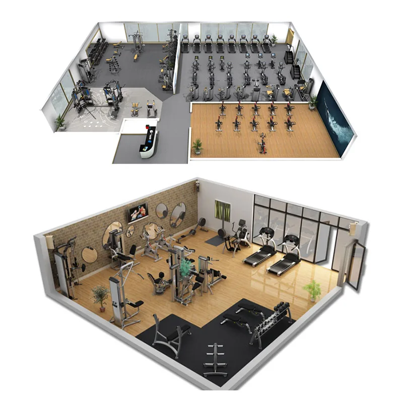 Guangzhou Factory Professional Full Gym Setup Complete Commercial Gym Equipment For Gym Fitness Club