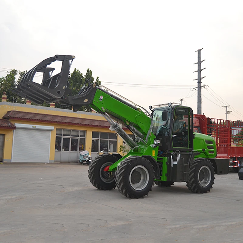 Mini loader with skid steer adapter for loader and tractor attachments