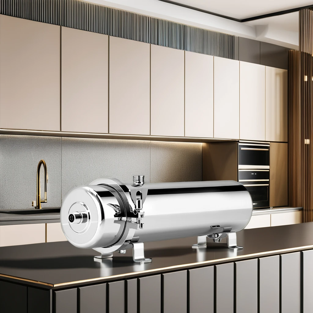 304 Stainless Steel Well Water Filtration Washable Pvdf Uf Membrane 5000L/H Home Water Filter Systems For Whole House