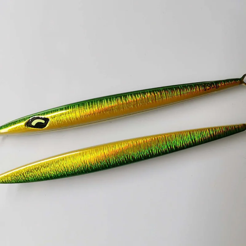 CWJL08-4 Japan Fishing Lure Boat Fishing Jig  Luminous Slow Jigging Lure