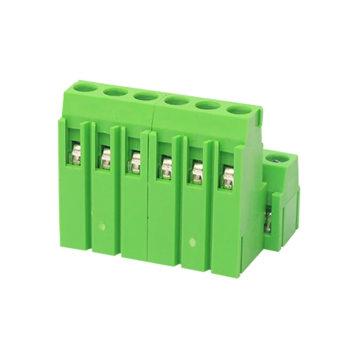 WANHAI Double level electronic components pcb terminal block pitch 5.08mm