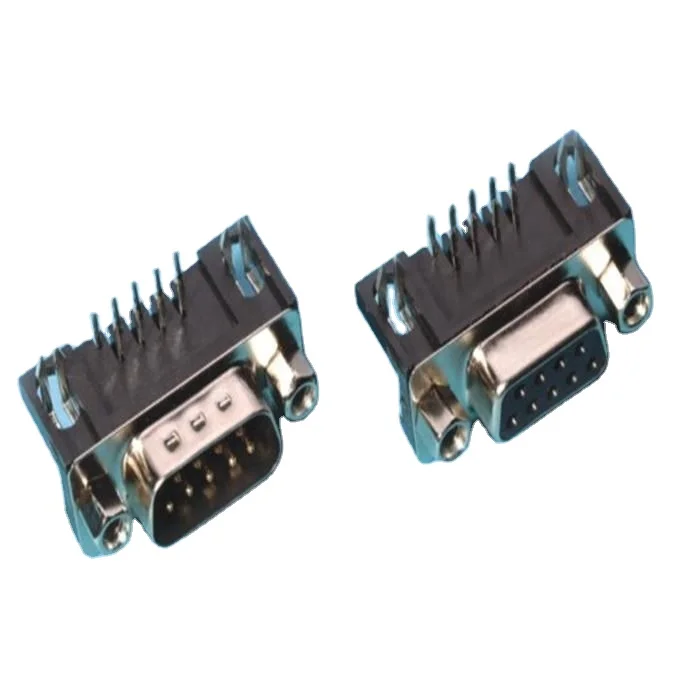 D-Sub right angle male and female 2 rows 9 15 25 37 50 pin CE ROHS LL1046-3
