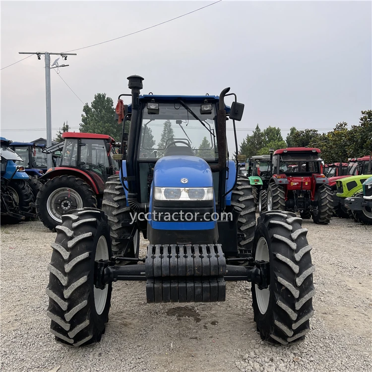 Small Agricultural Used Tractor Farming Tractors Mini 4x4 SNH HOLLAND 55HP 60HP 70HP 75HP 80HP 90HP 100HP 110HP 120HP 135HP