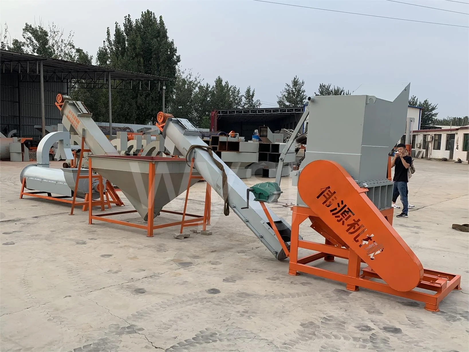 Cheap price Pe Pp Film Wash Recycling Machine/HEDP Film Bag Washing Recycling Line