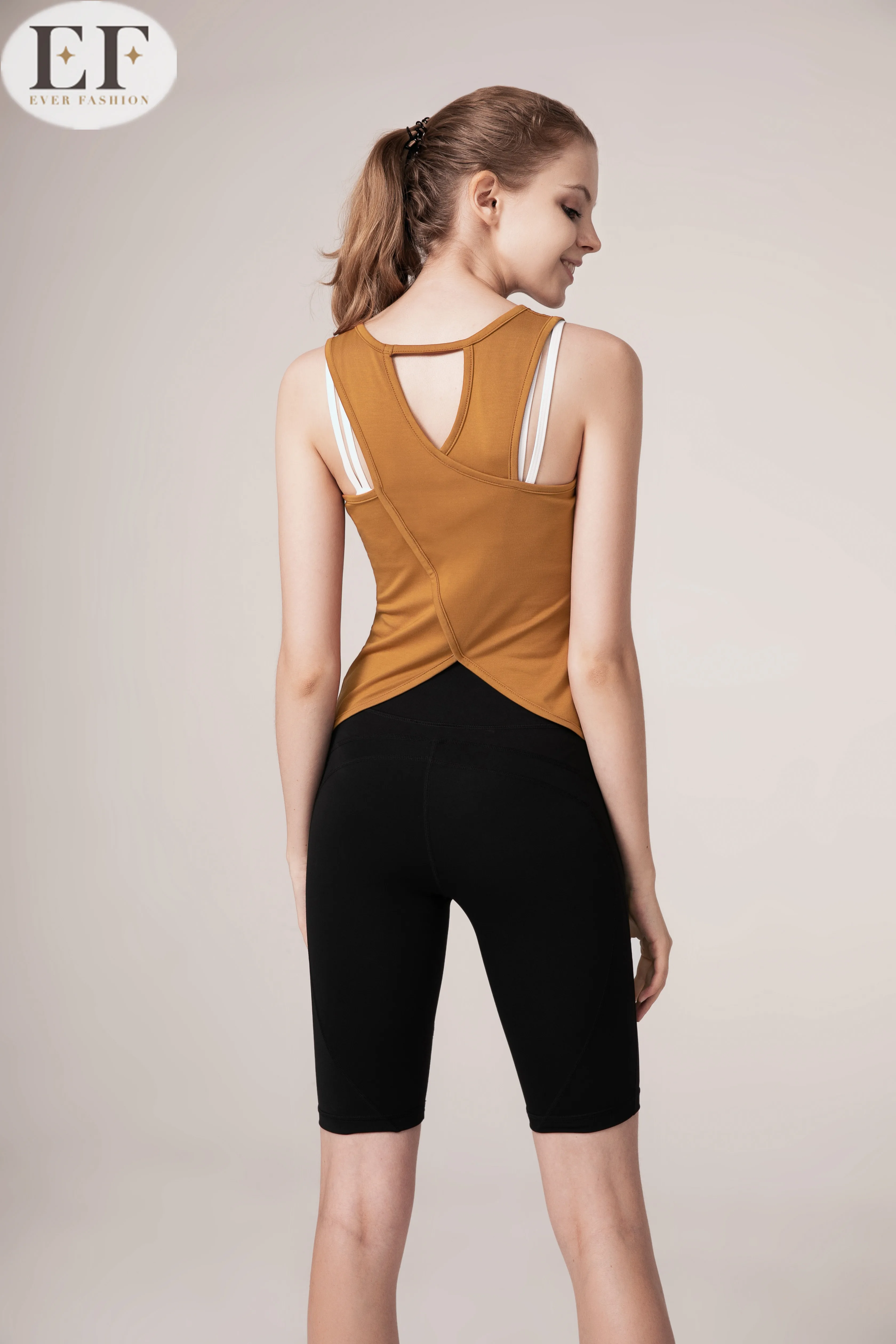 
Ever Fashion Biker Clothing Top Private Label Fitness Wear with Great Price 