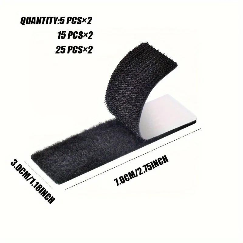 Strap Heavy Duty with Adhesive Reusable Shipping Bag with Hook and Loop