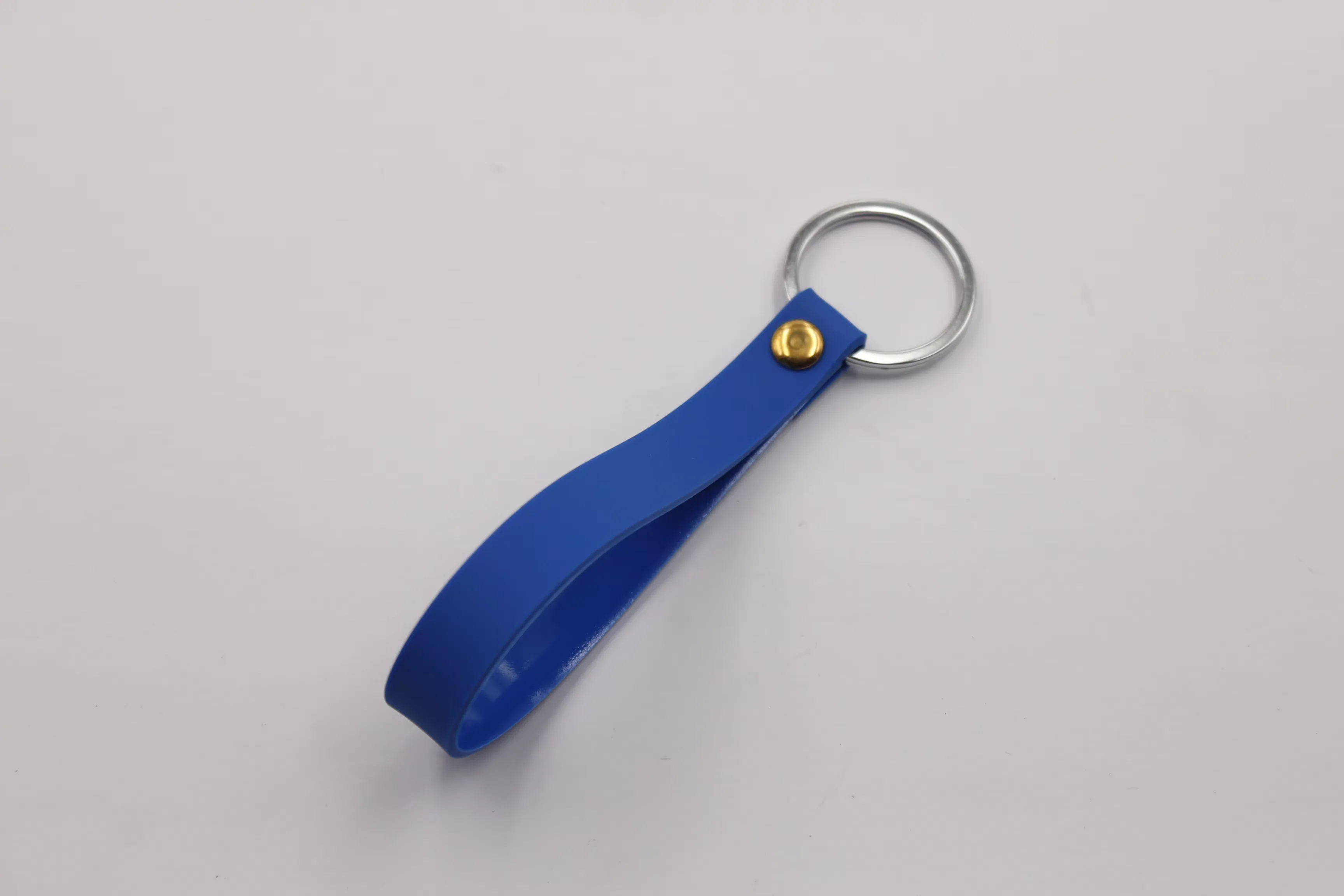 High Quality Colorful PVC Keychain Rubber key Ring