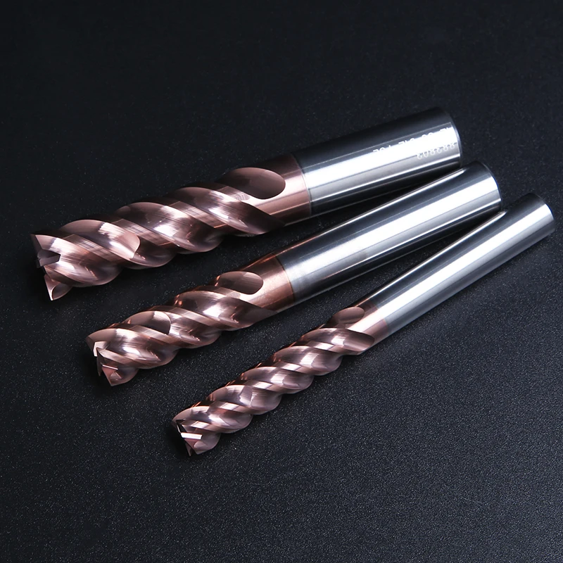 HUHAO Aseismatic core diameters 4 Flute Hss Milling Cutter Router Bit Carbide End Mill  312281001