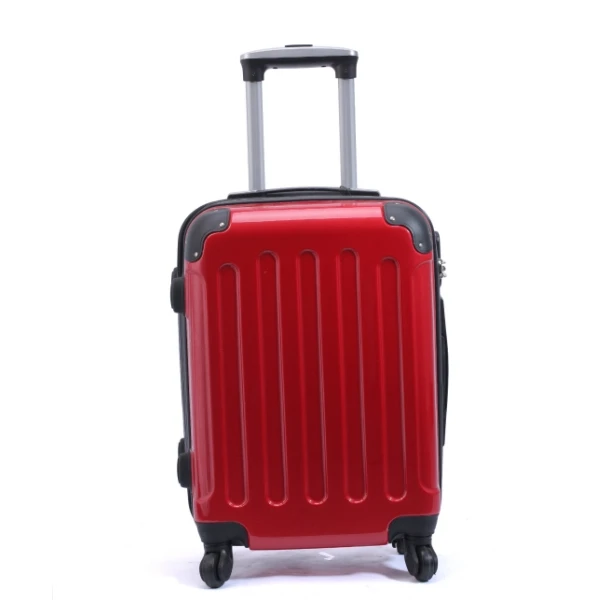 Best Selling Belly Hard Case Plastic Trolley Case Colorful Luggage Bags