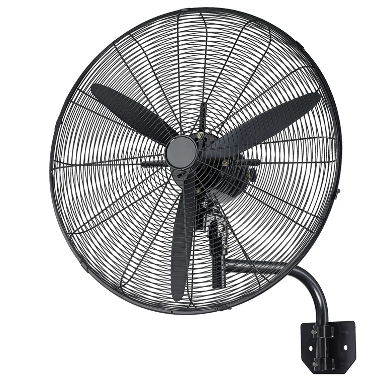 High Quality Commercial Industrial Electric Large Size Remote Control Wall Mount Oscillating Fan For Warehouse