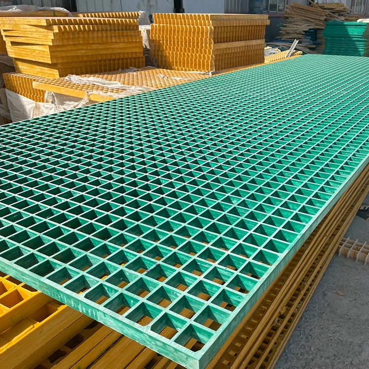 50mm*50mm mesh size plastic grating fiberglass floor grating for pigeon lofts