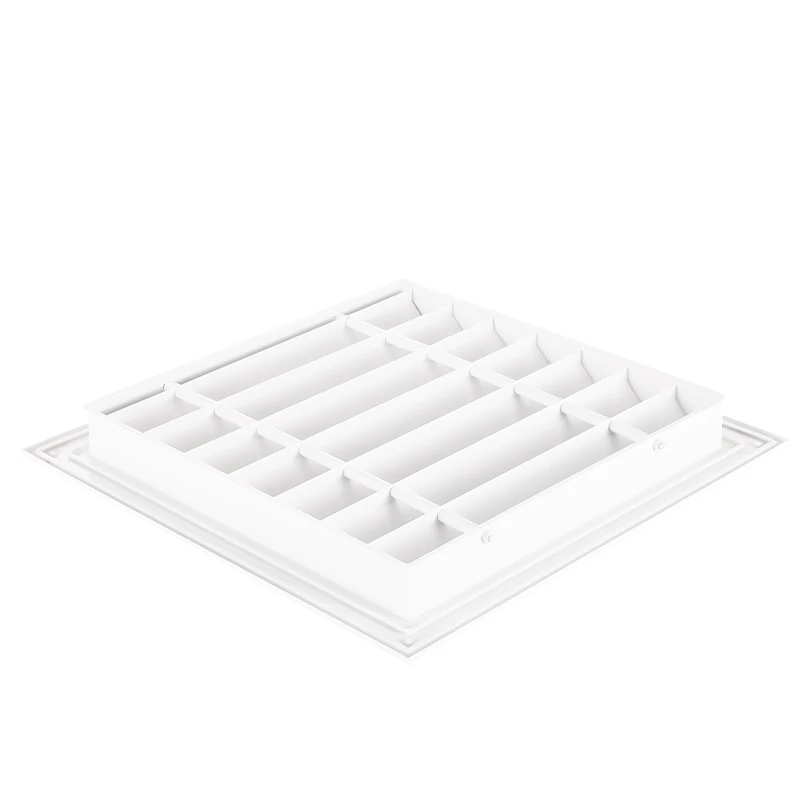Factory Price Square Durable Long Lasting Color Hvac Ceiling Louvre Vents