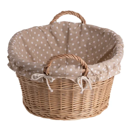 Best Selling Large Wicker Oval Wedding Basket For Display Gifts With Handle