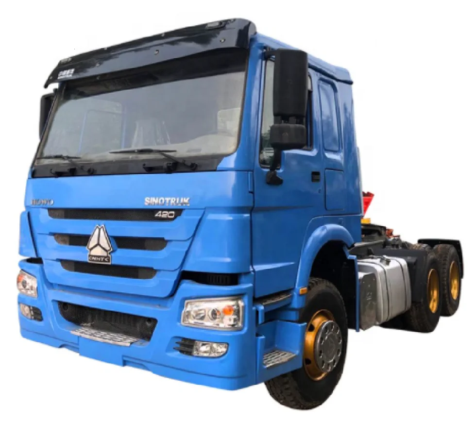 Высококачественные новые или Подержанные Sinotruk Howo 371Hp 6x4 белые дизельные тягачи 10 шин 6*4 375 л.с.