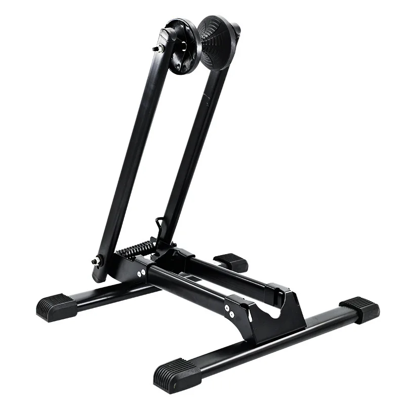 Foldable Portable  bicycle parking holder rack mountain bike maintenance support frame vehicle display stand
