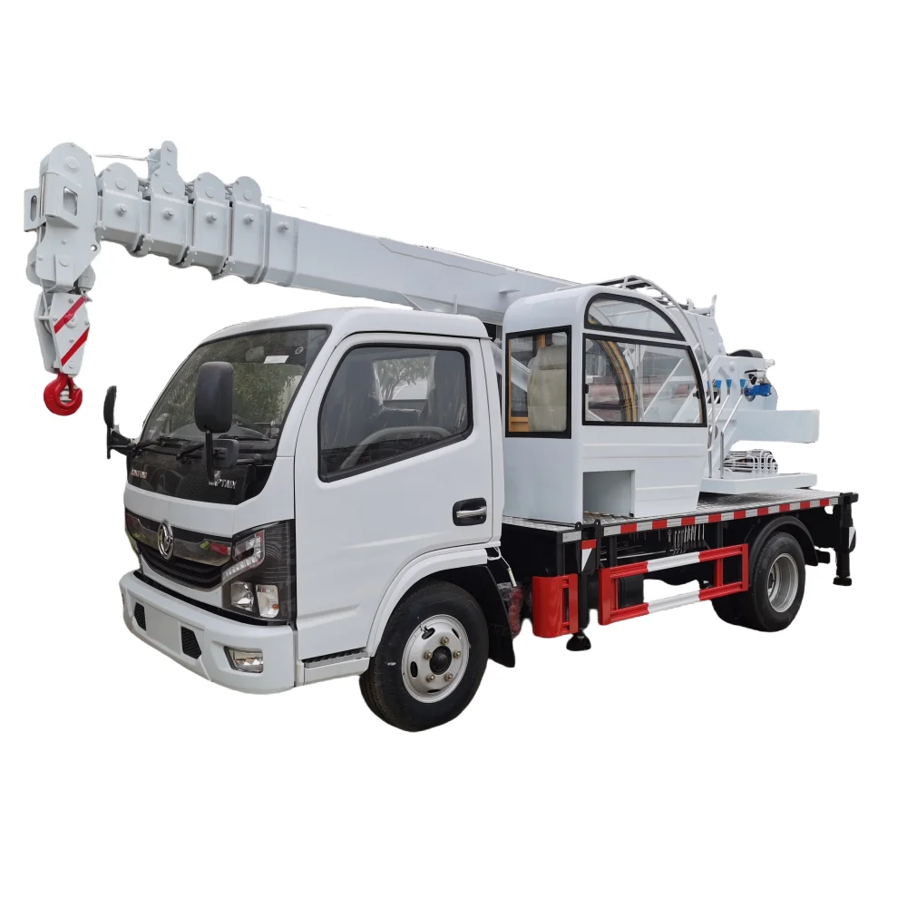 Dongfeng Straight arm aerial work  truck with Independent operating cab