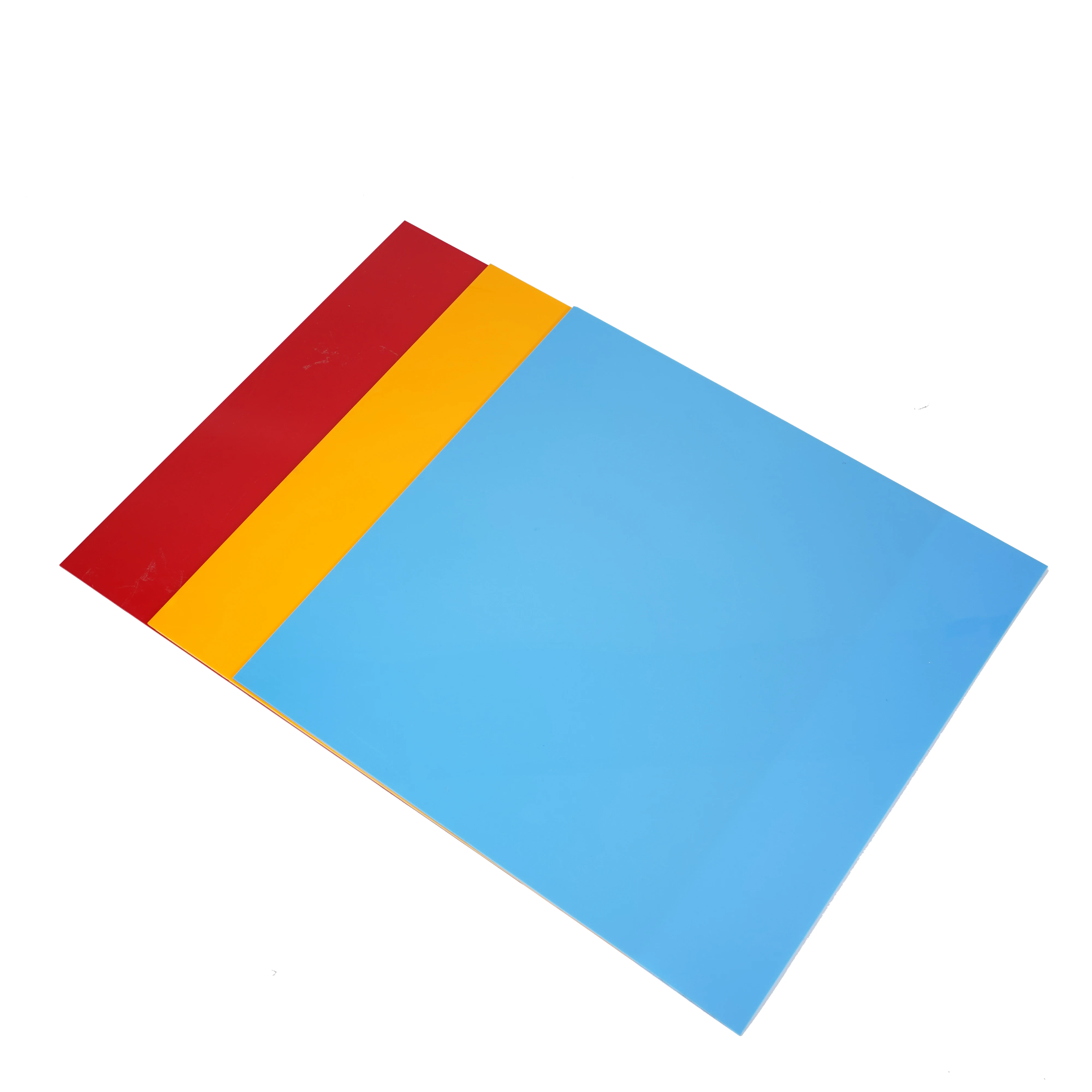 Kinho Factory Price Custom Size Blue Acrylic PMMA Cast Color Sheet 3mm 4mm 5mm Thickness Plastic Sheets