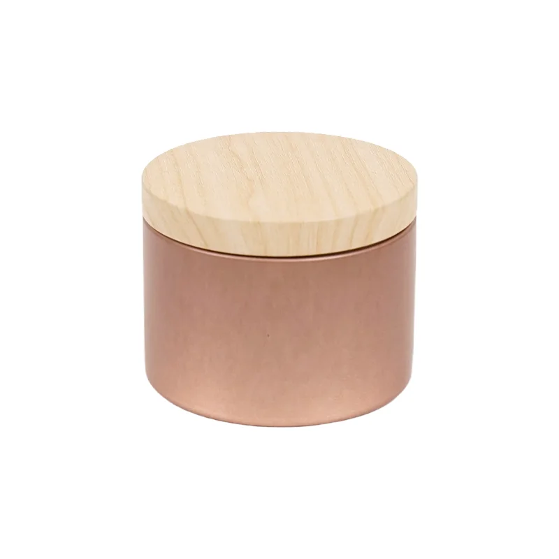 Custom Logo Tea Packaging Tin Cans Coffee Powder Tinplate Jar Metal Cans for Peanuts Cashews Packing