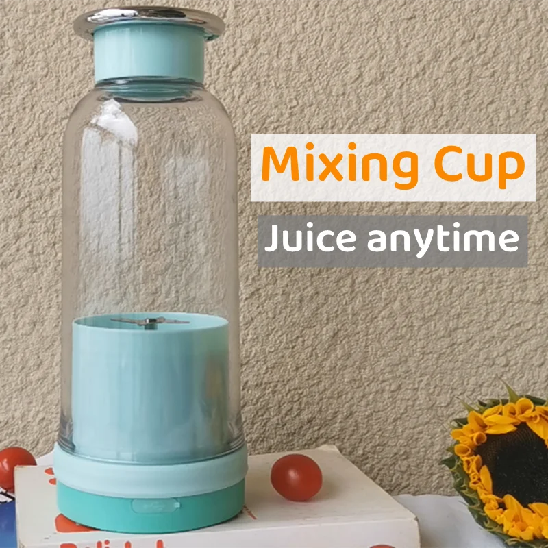 Factory Direct New Original Attractive Design Cordless Personal Blender 400ml Juicer Cup