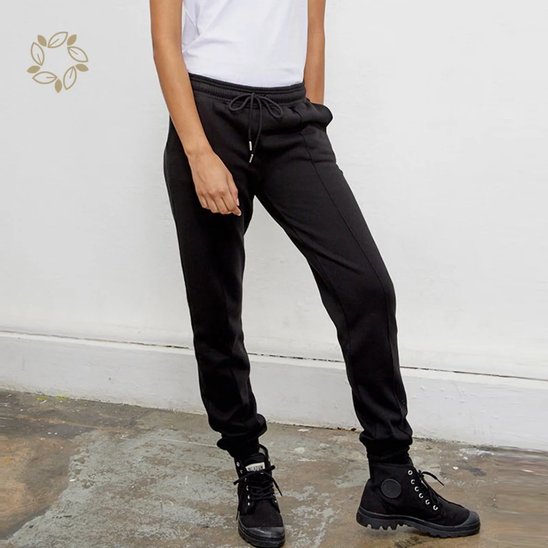 Organic Cotton Women Sweatpants Sustainable Jogger Pants For Women Eco Friendly Fit Sweatpants