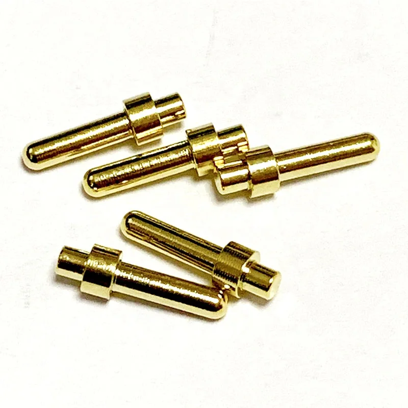 Factory direct sales solid terminal pin male female pcb brass contact pin socket terminal connector pin