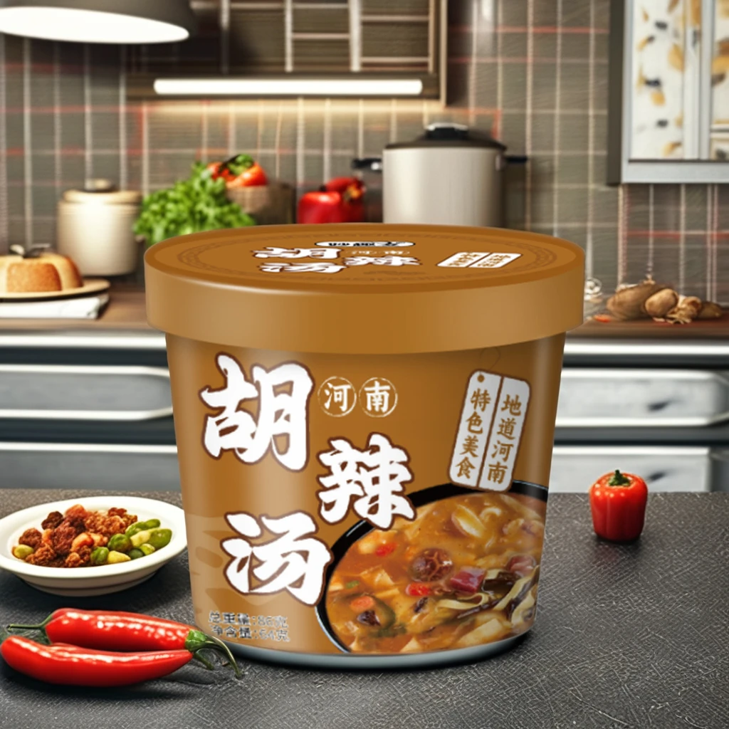 Popular Semi-Finished Products Hulatang Chinese Traditional Food Suitable For Breakfast The Kitchen Cooking