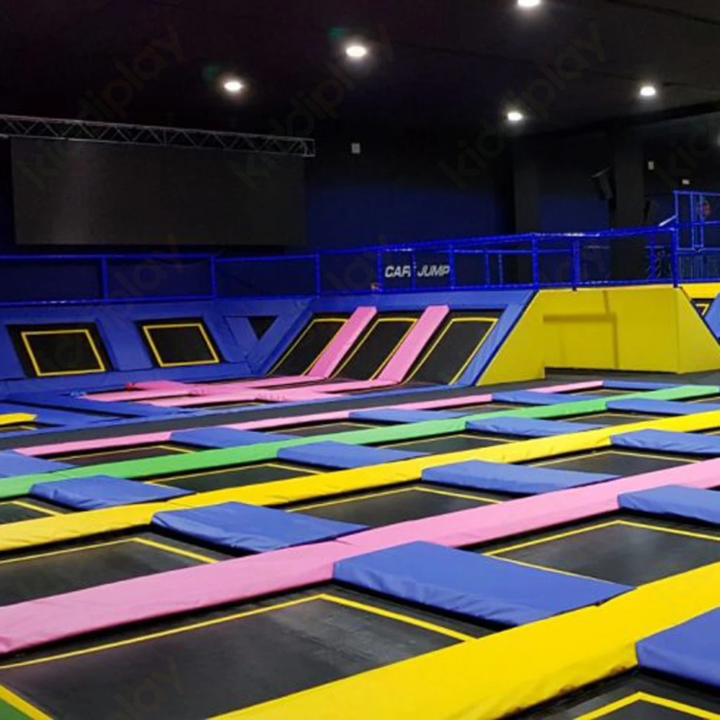 
Outdoor and Indoor Exercise Trampoline Game Playground 